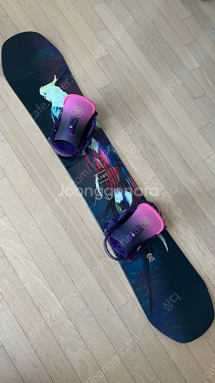 여성 스노보드세트(캐피타데크+유니온바인딩+부츠)--0