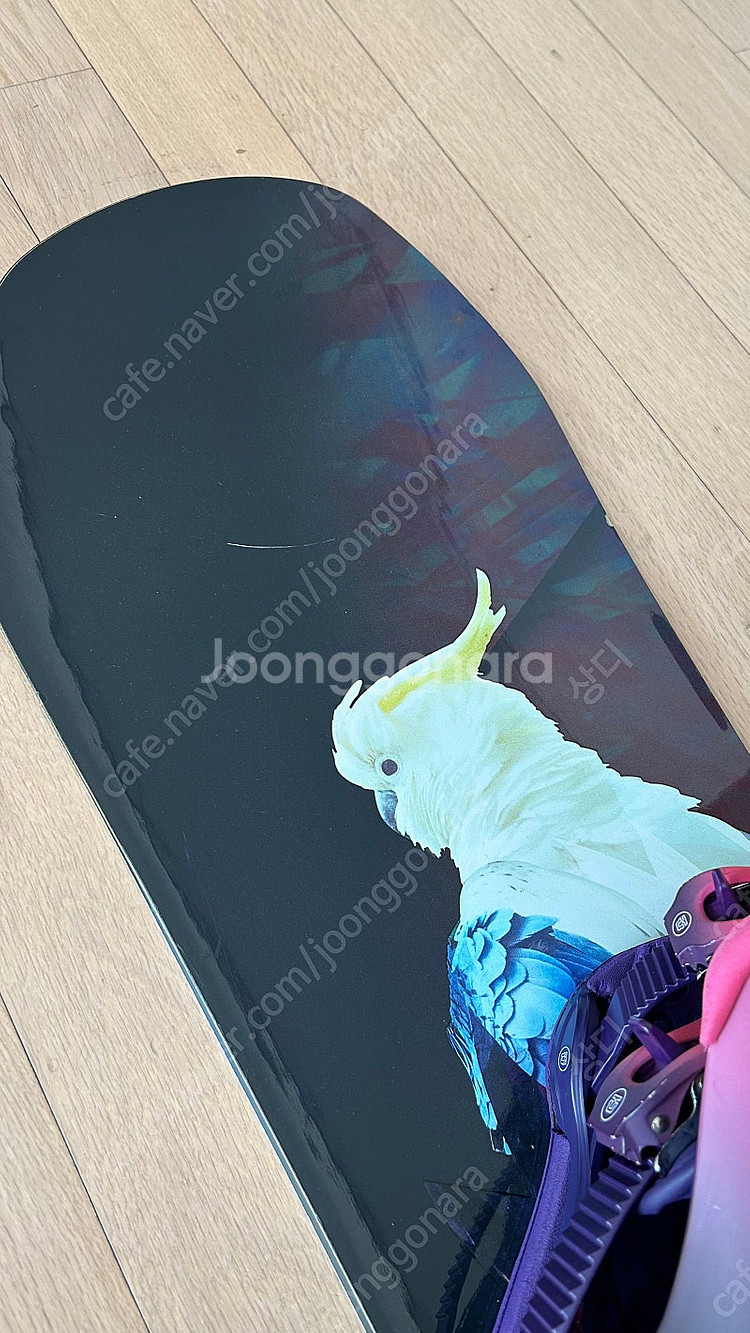 여성 스노보드세트(캐피타데크+유니온바인딩+부츠)--1