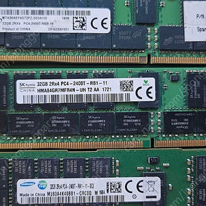 서버 메모리 32GB 2Rx4 PC4 ECC REG