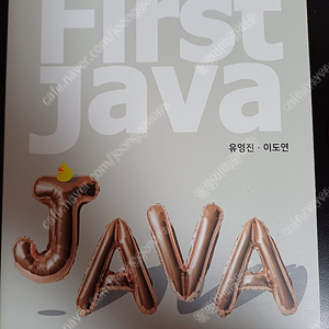 first java, 자바 기본 서적