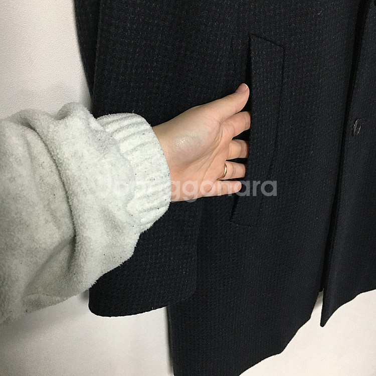 TIME 타임 옴므 콜롬보 캐시미어 100 패딩 코트 ...--2