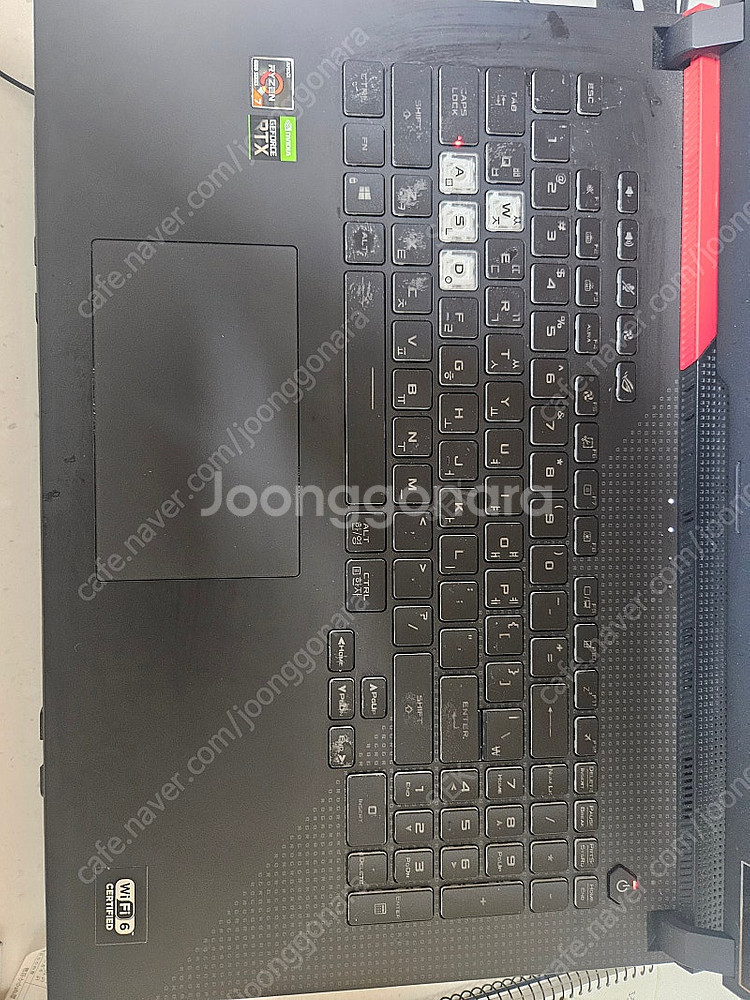로그 스트릭스 G713IE 노트북 판매합니다(RTX 3...--3