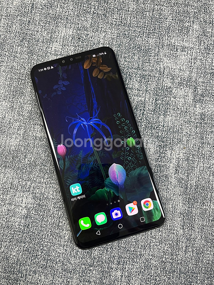 (가성비미파손) LG V50 블랙 128G 외관 깔끔한...--3