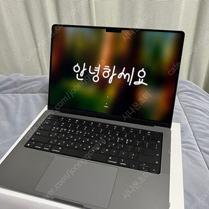 맥북프로 M2 pro 14인치 16GB / 512GB SSD / 97%