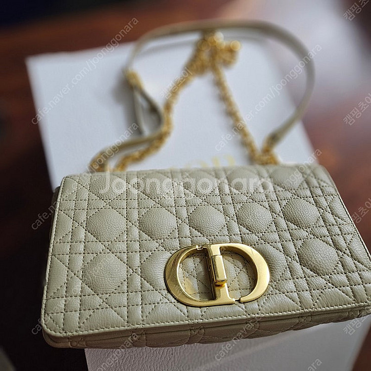 [정품 디올가방] Dior Caro 미디엄 백 로프 베...--1