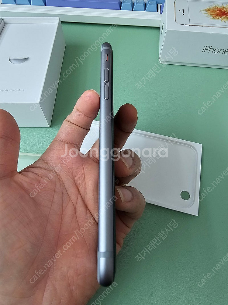 아이폰 6s. 128GB. 스페이스그레이 풀박스.--9