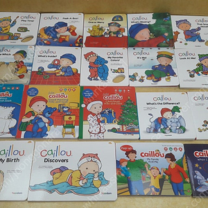 Caillou (합지그림책), (페이퍼백) 시리즈 (한글/영어)