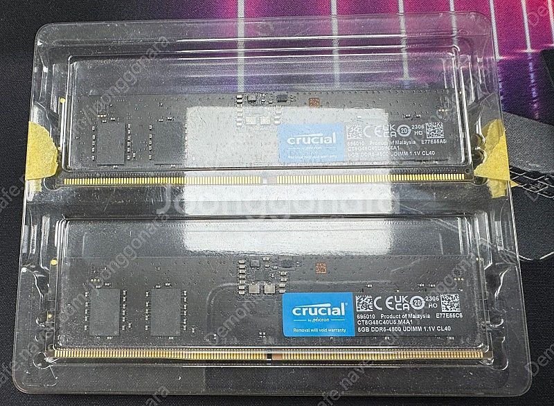 마이크론 ddr5 4800 8*2 (16gb) RAM ...--0