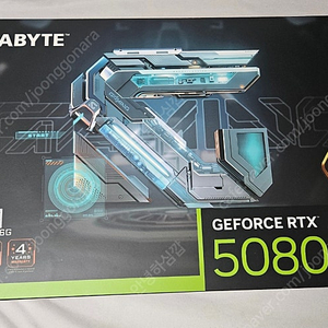 GIGABYTE RTX5080 겜오씨팝니다