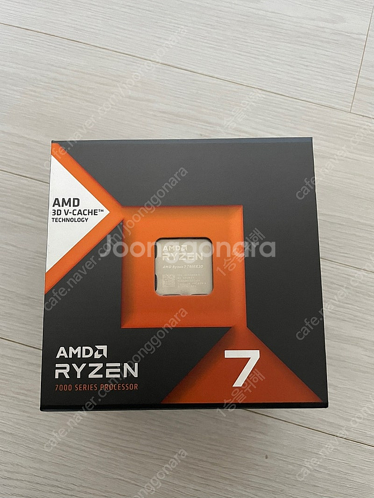AMD 라이젠7 7800X3D 대원 정품팝니다. (멀티팩X)--1