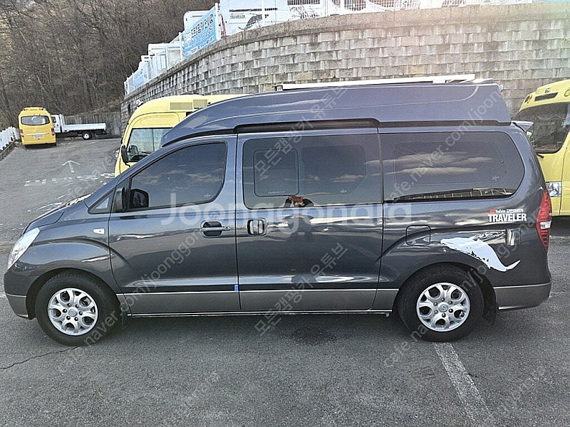 15년식 그랜드스타렉스 3인승 하이루프 캠핑카 (온수매...--2