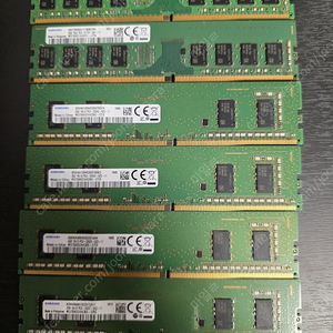 삼성전자 DDR4 4G 단면 개당5천원