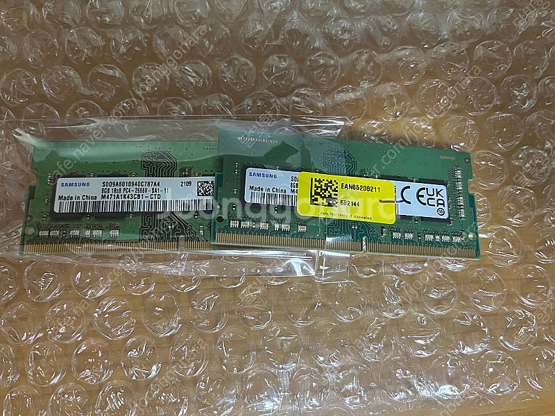 삼성 8기가 pc4-2666vM471A1K43CB1-C...--0