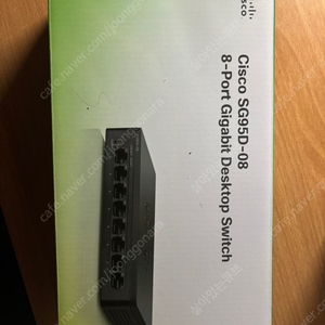 시스코 CISCO SG95D-08 기가 8포트 스위칭허브 1000Mbps 중고