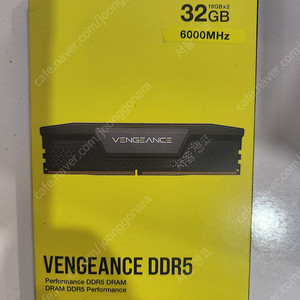 [미개봉] 커세어 벤전스 DDR5 RAM 32GB (2x16GB) 6000MHz CL36