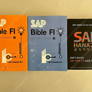 sap bible fi 상, 하권, hana2.0 공식가이드북