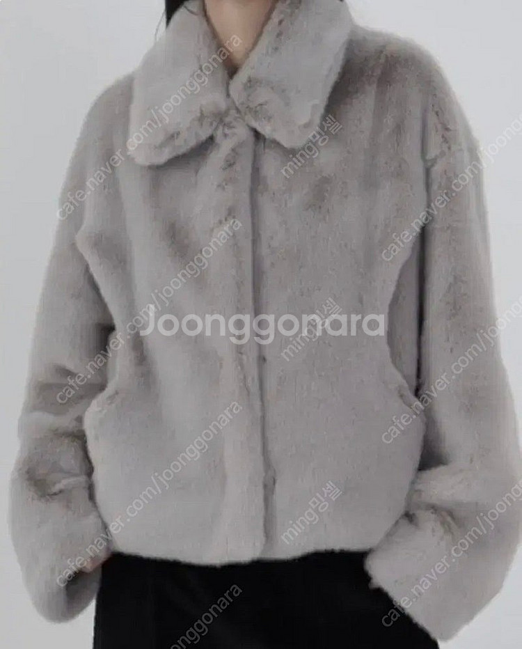 트리밍버드 Round Pocket Fur Jacket--1