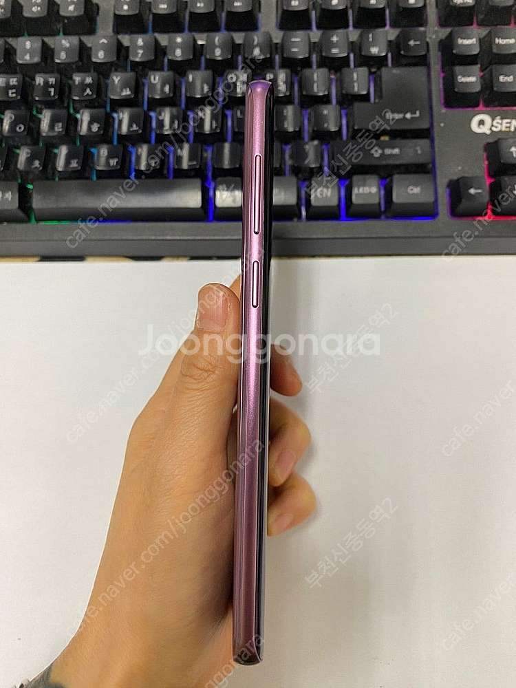 199508 갤럭시S9플러스 갤럭시S9+ 퍼플 외관깨끗...--5