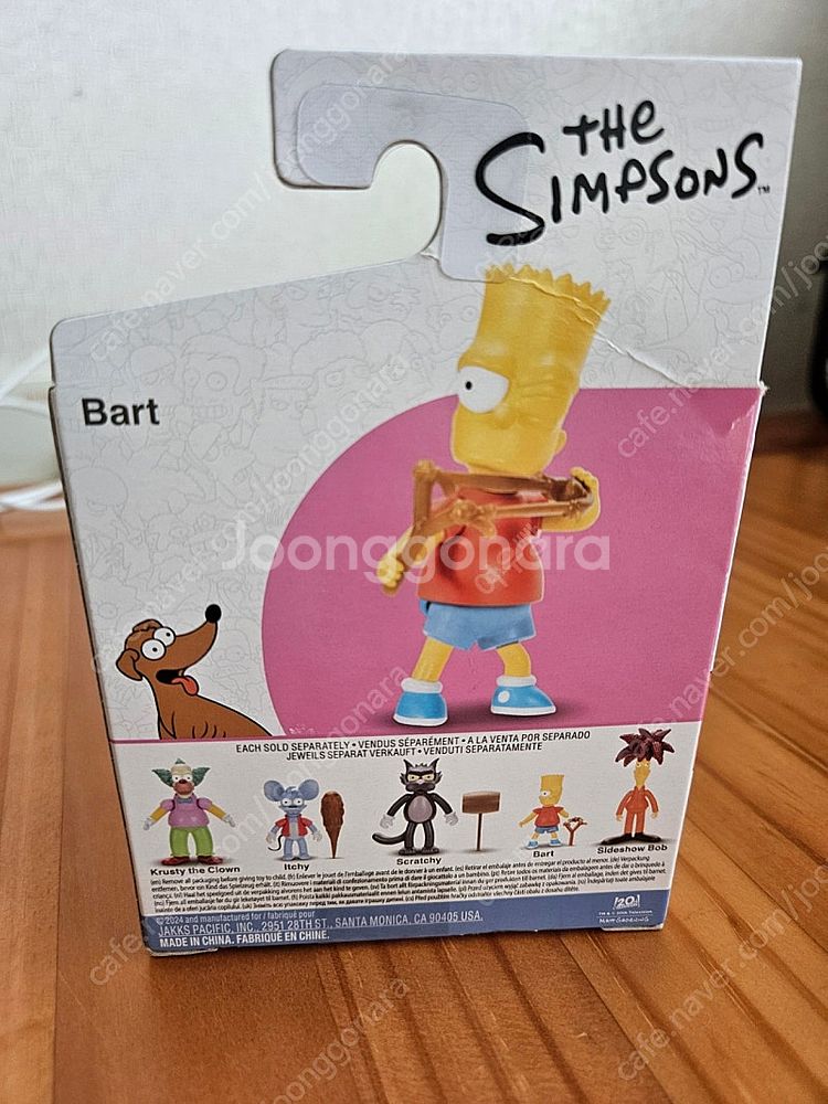 jakks wave2 바트 심슨 피규어 미개봉--1