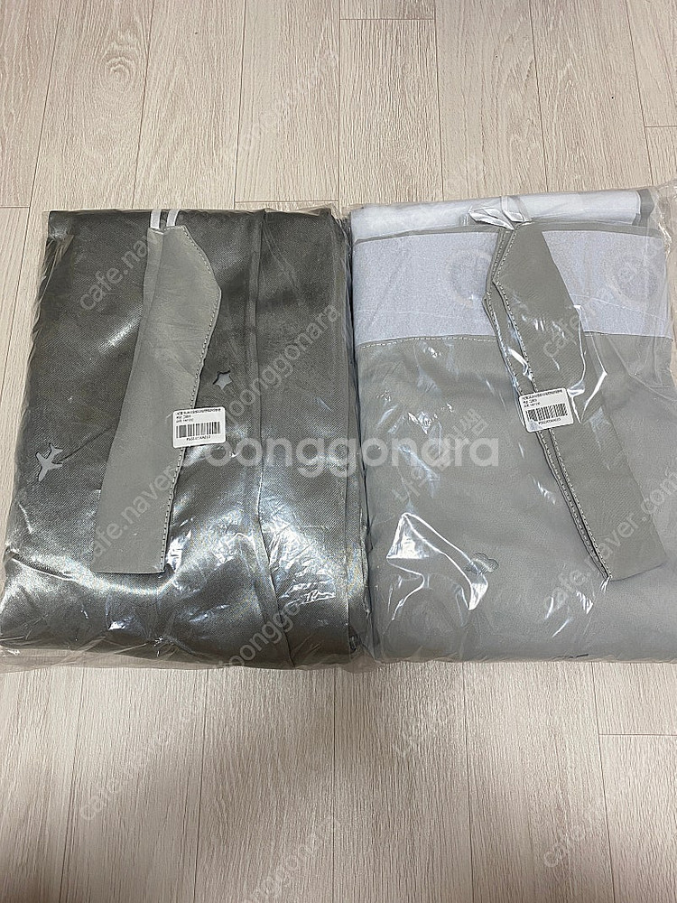 (새상품/2장) 쉬즈홈 이중레이스 펀칭 암막커튼(140...--0