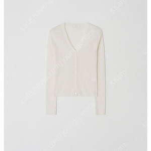 더위시 리즈 leeds Cloud alpaca slim knit cardigan 아이보리 새상품 (택0)