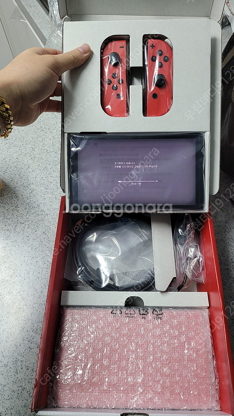 닌텐도스위치oled s급 마리오에디션 한정판--0