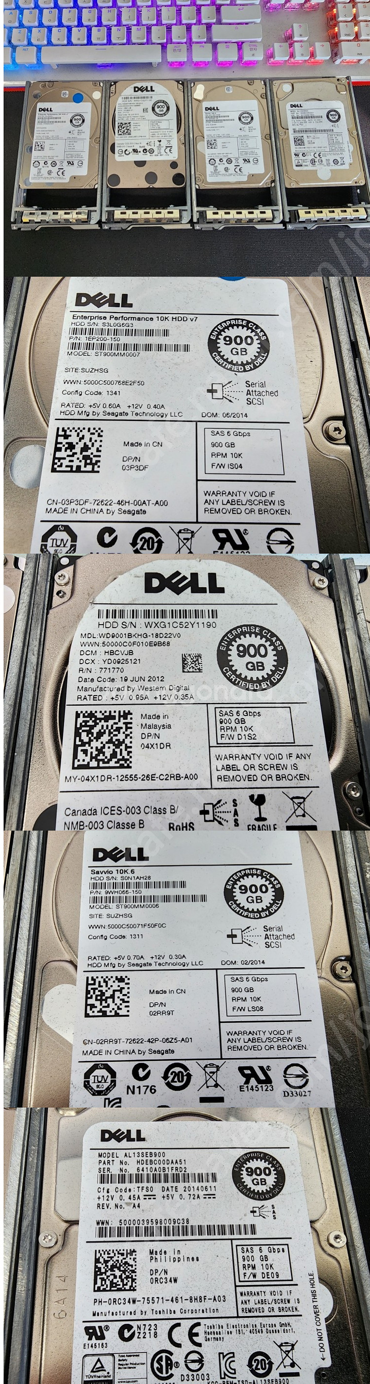 DELL 900G 2.5 6G 10K (3P3DF, 4...--0