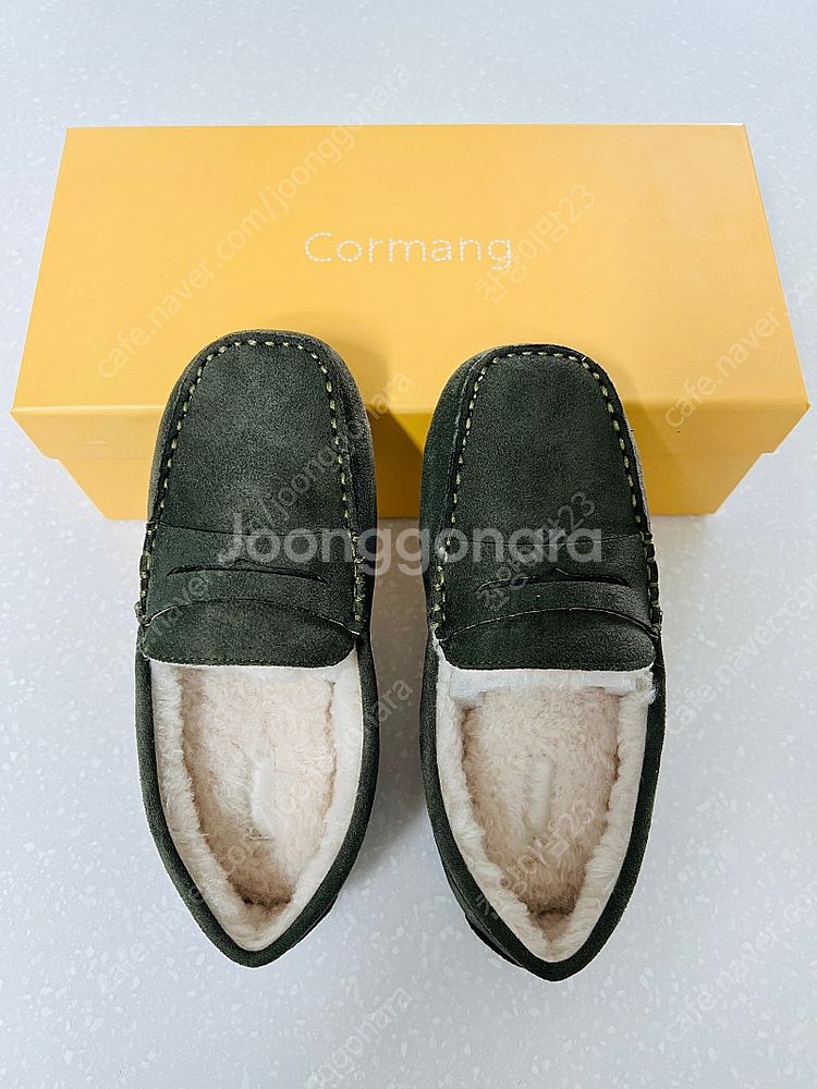르꼬르망 키즈 퍼드라이빙슈즈 그레이지(180사이즈), ...--0