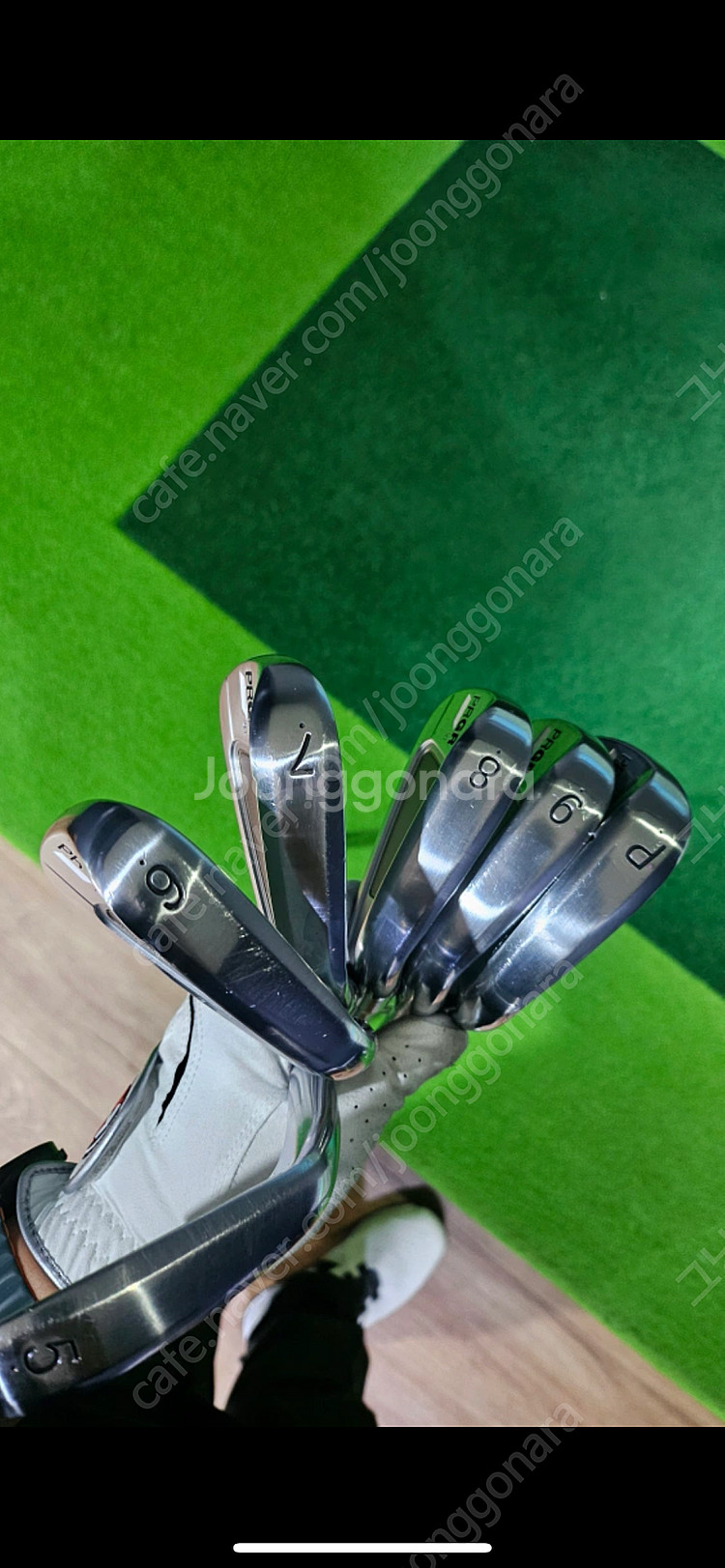 PRGR 01 아이언세트 5~56 상태 A급--0