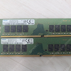 삼성 DDR4 램 메모리 8gb 두 개