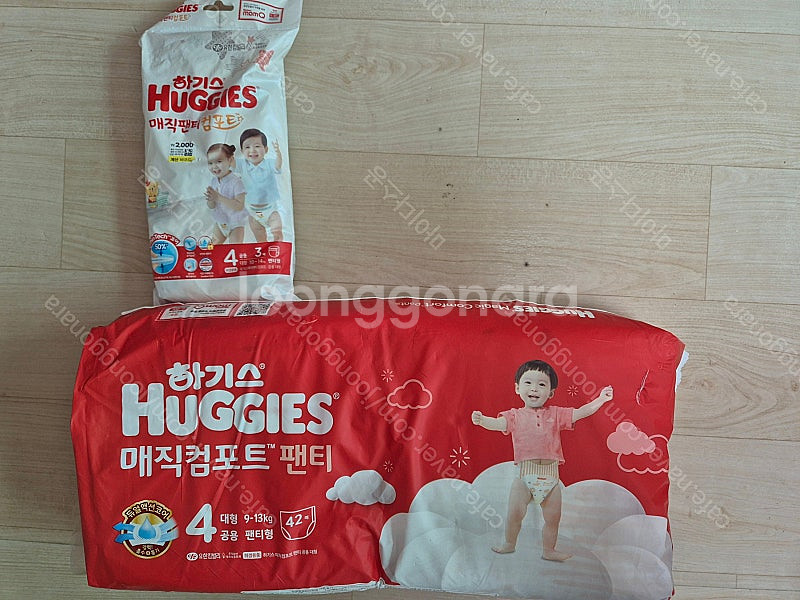 23년형 하기스 매직컴포트 4단계 42매 + 3매 팝니...--0