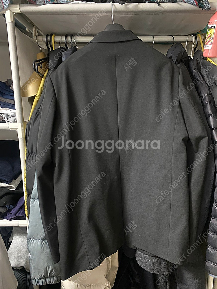 무신사스탠다드 릴렉스드 베이식 블레이저 [블랙] XXL...--4