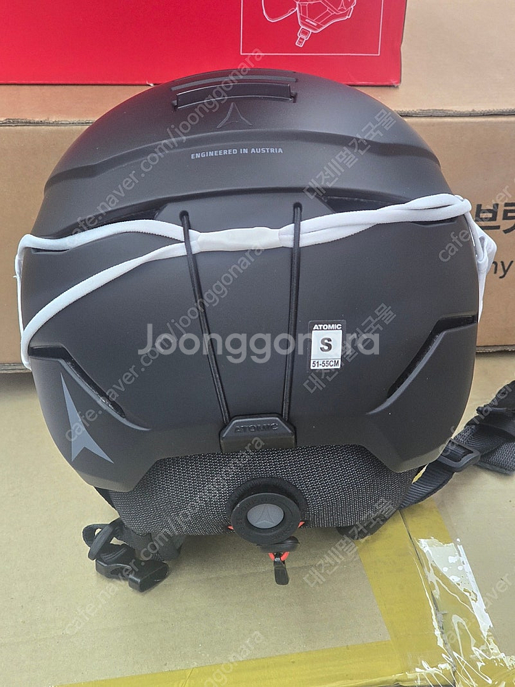 아토믹 아동용 스키/보드 고글 일체형 헬멧--3