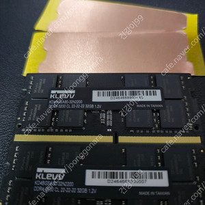 노트북 DDR4 3200 32G 2개 판매합니다.