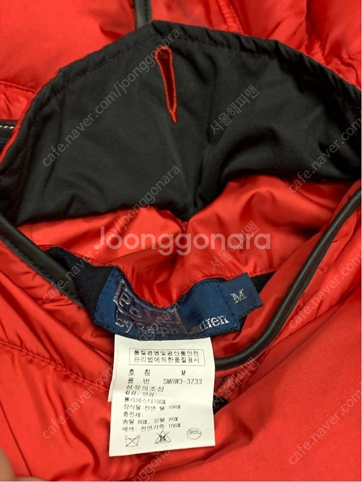 POLO 폴로 랄프로렌 실버폭스 블랙/레드 리버시블 대...--5