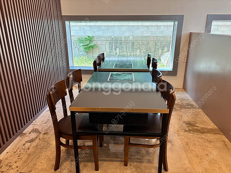 한식뷔페 함바 구내식당 업소용 테이블 2인 4인 6인--0