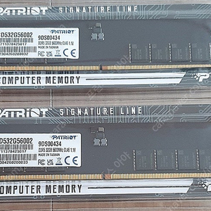 패트리어트 PATRIOT DDR5-5600 CL46 SIGNATURE (32GB) (하이닉스 A다이) 2개