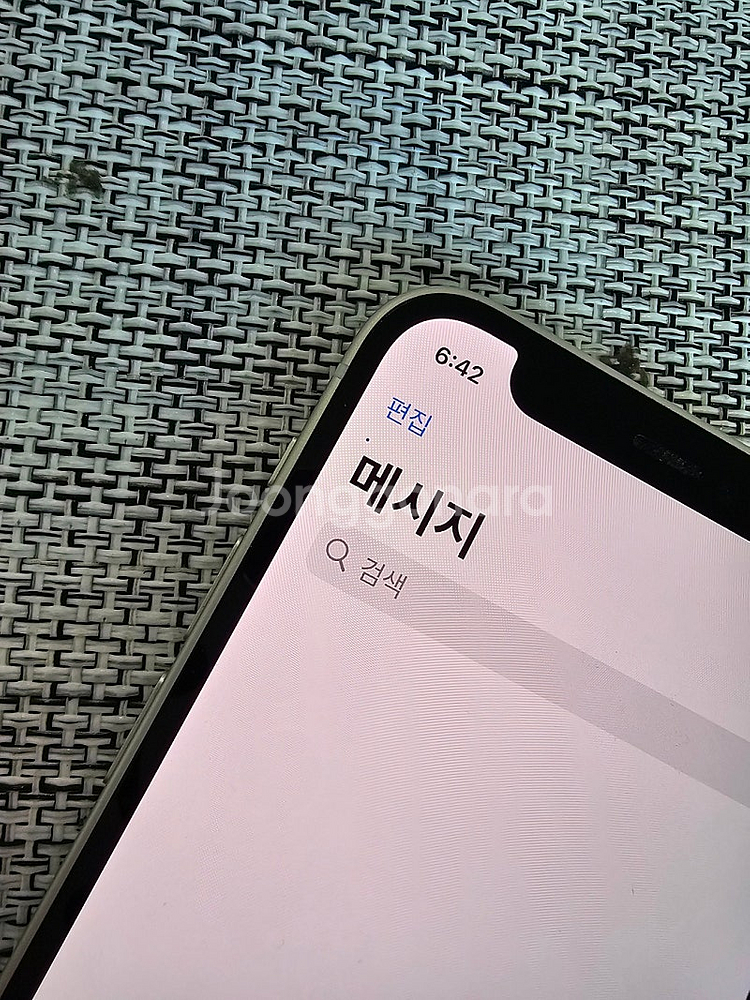 (무잔상) 아이폰12미니 64G 화이트 액정무기스 가성...--4