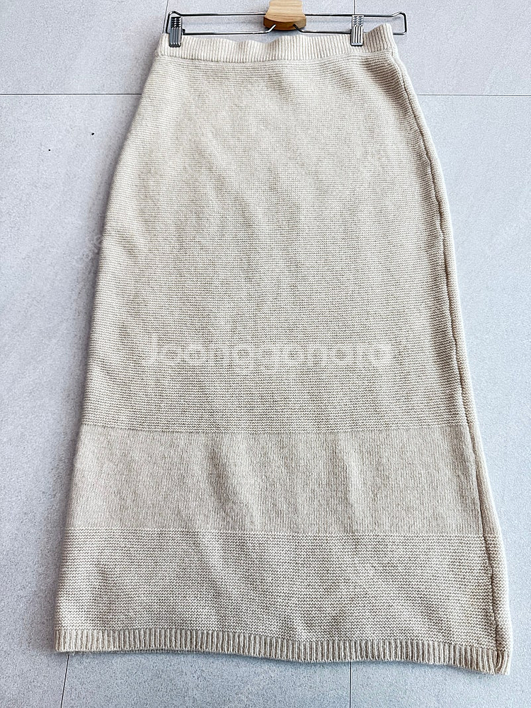 보웬 니트 스커트--0