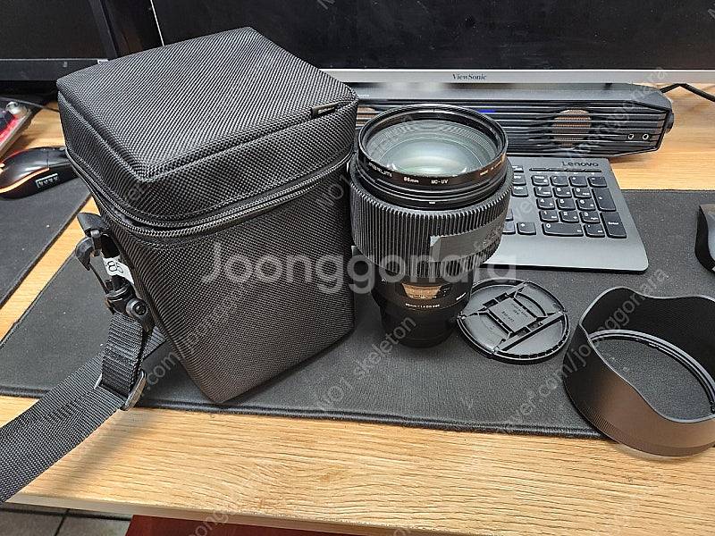 [가격내림] 시그마 아트 85mm 라이카 L마운트--0