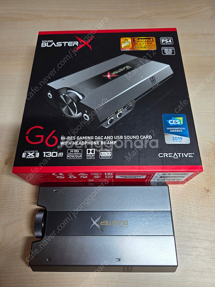 사운드 블라스터X G6--0