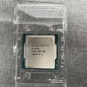 인텔 i9 11900 cpu 팝니다(택포)