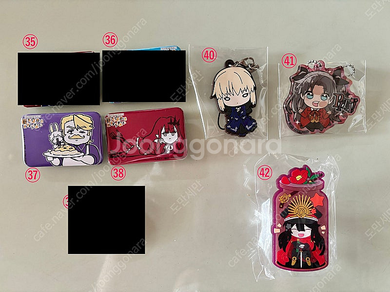 페그오/페이트 그랜드 오더/fgo 굿즈 판매합니다.--4