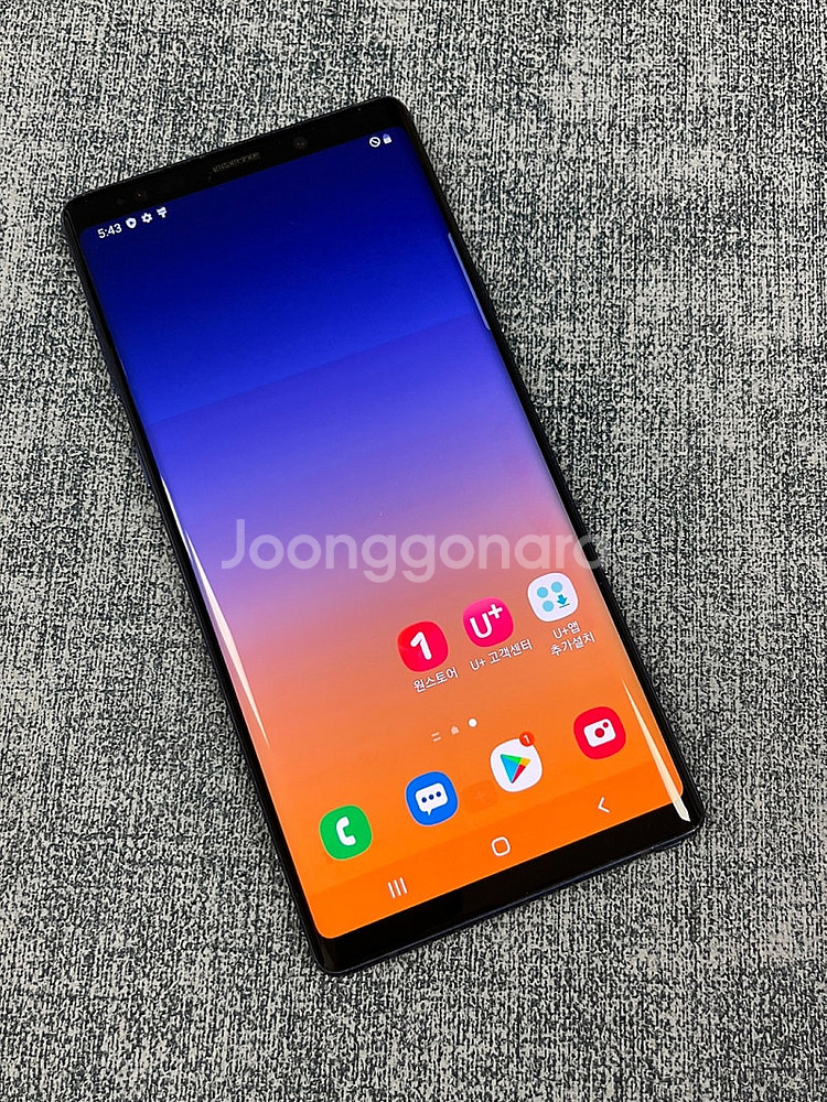 갤럭시노트9 블루 512G 미파손 A급 대용량 단말기 ...--3