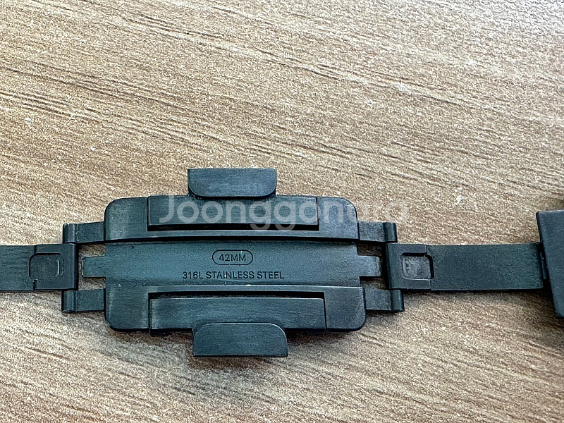 애플 링크 브레이슬릿 블랙 42mm--3