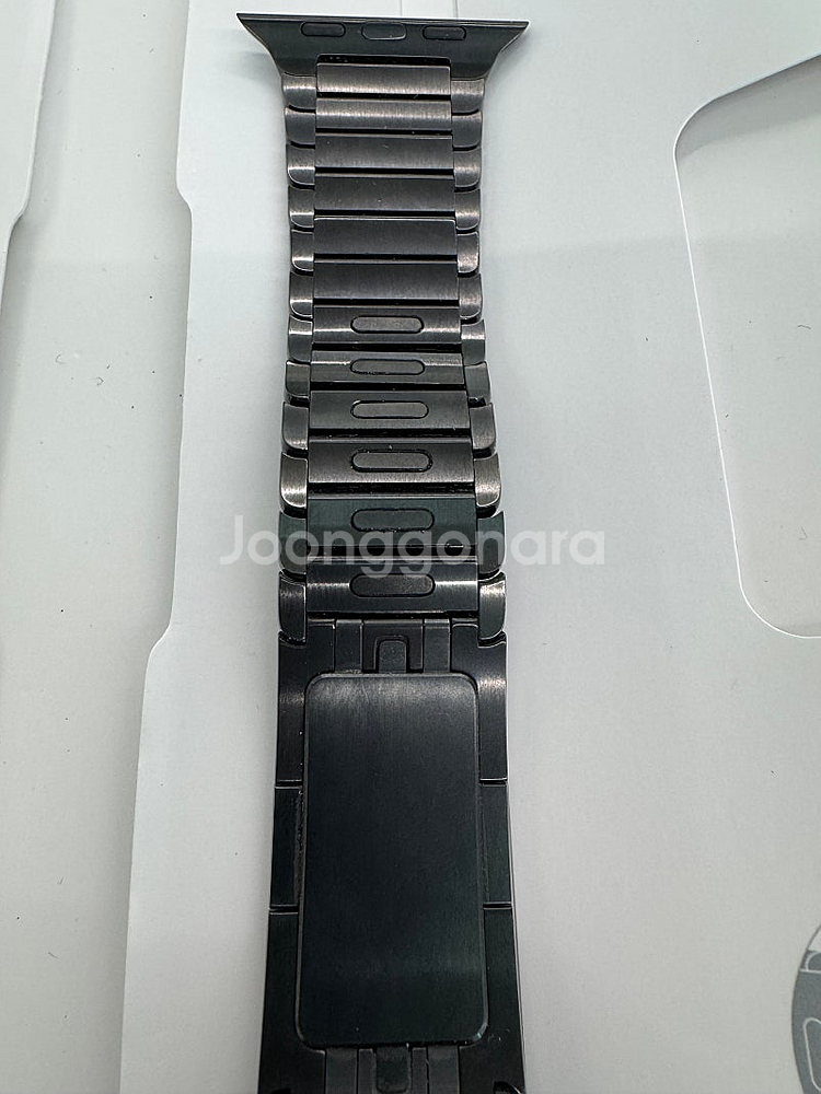 애플 링크 브레이슬릿 블랙 42mm--8