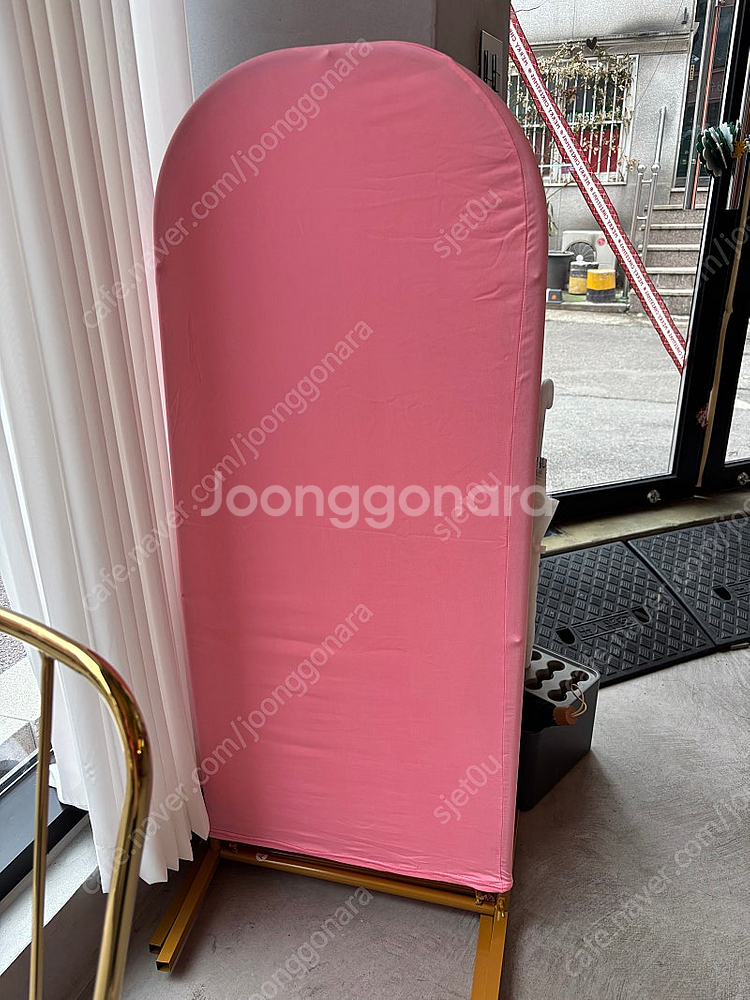 아치형 프레임 가림판 파티션--1
