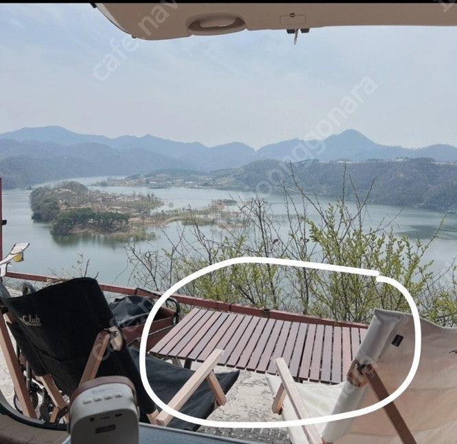 [휴먼] 우드 롤 테이블 1200 대형 캠핑/차박 용--0