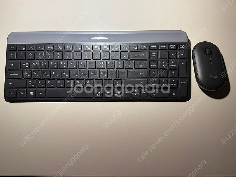 로지텍 무선 키보트 세트 MK470 팝니다--0