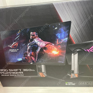 아수스 ASUS PG259QNR IPS 360HZ 지싱크 모니터 판매합니다.